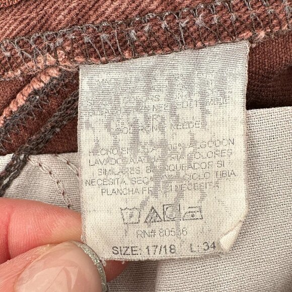 Ozark Mountain Vintage Clay Rockabilly High Waist Mom Western Studded 18 Jeans - Picture 6 of 6